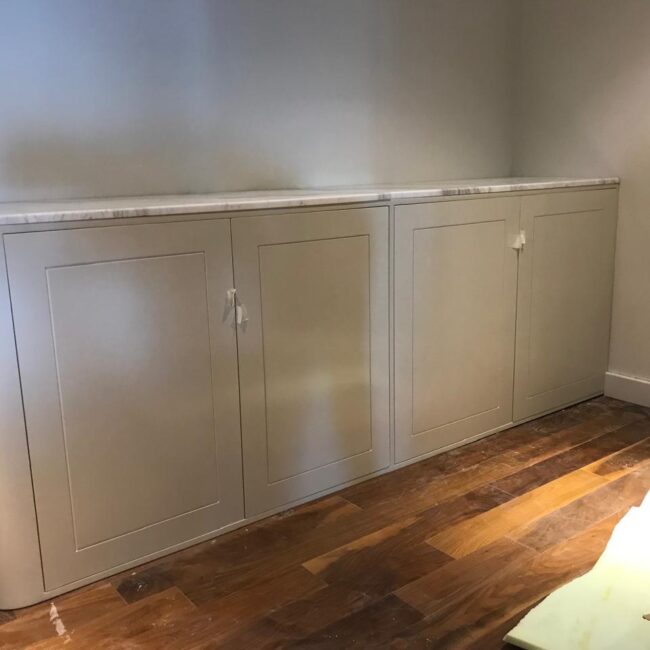 Custom design renovation work in Limestone villa Dubai