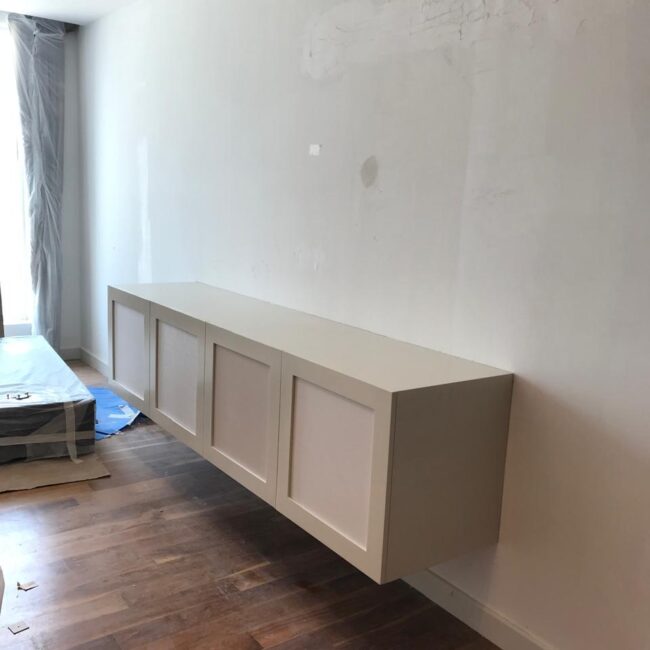 Luxury villa renovation details at Limestone Dubai