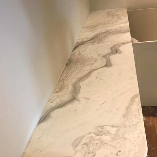 Exterior view of renovated villa 3E3 at Limestone Dubai